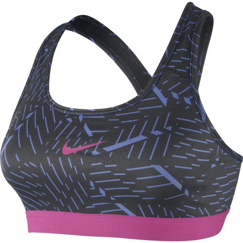  Топ женский Nike Pro Classic Bash Серый S